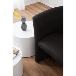 Mooved Fauteuil cocktail Sinclair - Imitation cuir -Pas Cher Fauteuils Magasin cocktailsessel sinclair kunstleder dunkelbraun 5141532