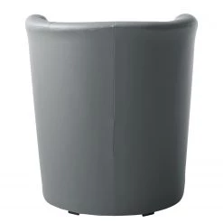 Mooved Fauteuil cocktail Sinclair - Imitation cuir -Pas Cher Fauteuils Magasin cocktailsessel sinclair kunstleder grau 5141480