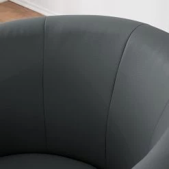 Mooved Fauteuil cocktail Sinclair - Imitation cuir -Pas Cher Fauteuils Magasin cocktailsessel sinclair kunstleder grau 5141492