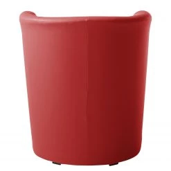 Mooved Fauteuil cocktail Sinclair - Imitation cuir -Pas Cher Fauteuils Magasin cocktailsessel sinclair kunstleder rot 5141552