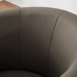 Mooved Fauteuil cocktail Sinclair - Imitation cuir -Pas Cher Fauteuils Magasin cocktailsessel sinclair kunstleder schlamm 5141352