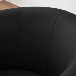 Mooved Fauteuil cocktail Sinclair - Imitation cuir -Pas Cher Fauteuils Magasin cocktailsessel sinclair kunstleder schwarz 5141448