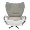 Tom Tailor Fauteuil design Tom - Gris / Gris clair 2 Tom Tailor Fauteuil design Tom - Gris / Gris clair -Pas Cher Fauteuils Magasin designersessel tom webstoff grau creme 1037038