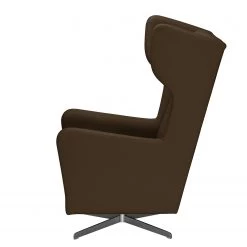Mørteens Fauteuil pivotant Bucoli - Marron -Pas Cher Fauteuils Magasin drehsessel bucoli strukturstoff braun 4625472