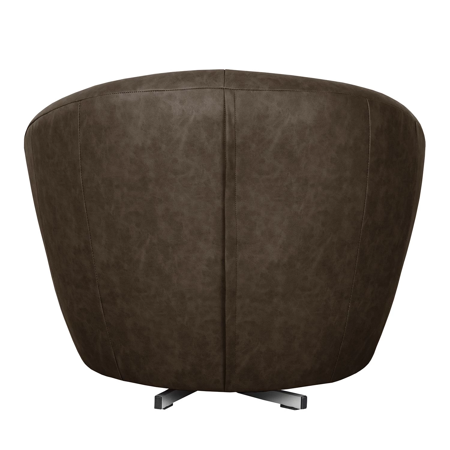 Fredriks Fauteuil pivotant Marvin - Marron foncé 7 Fredriks Fauteuil pivotant Marvin - Marron foncé – Image 5