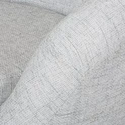 Fredriks Fauteuil pivotant Marvin - Argenté -Pas Cher Fauteuils Magasin drehsessel marvin strukturstoff silber 1756366