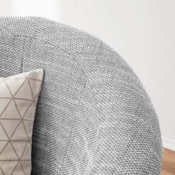 Fredriks Fauteuil pivotant Marvin - Argenté -Pas Cher Fauteuils Magasin drehsessel marvin strukturstoff silber 4904928