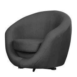 Fredriks Fauteuil pivotant Marvin - Tissu gris foncé