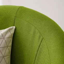 Fredriks Fauteuil pivotant Marvin - Vert -Pas Cher Fauteuils Magasin drehsessel marvin webstoff gruen 4904868