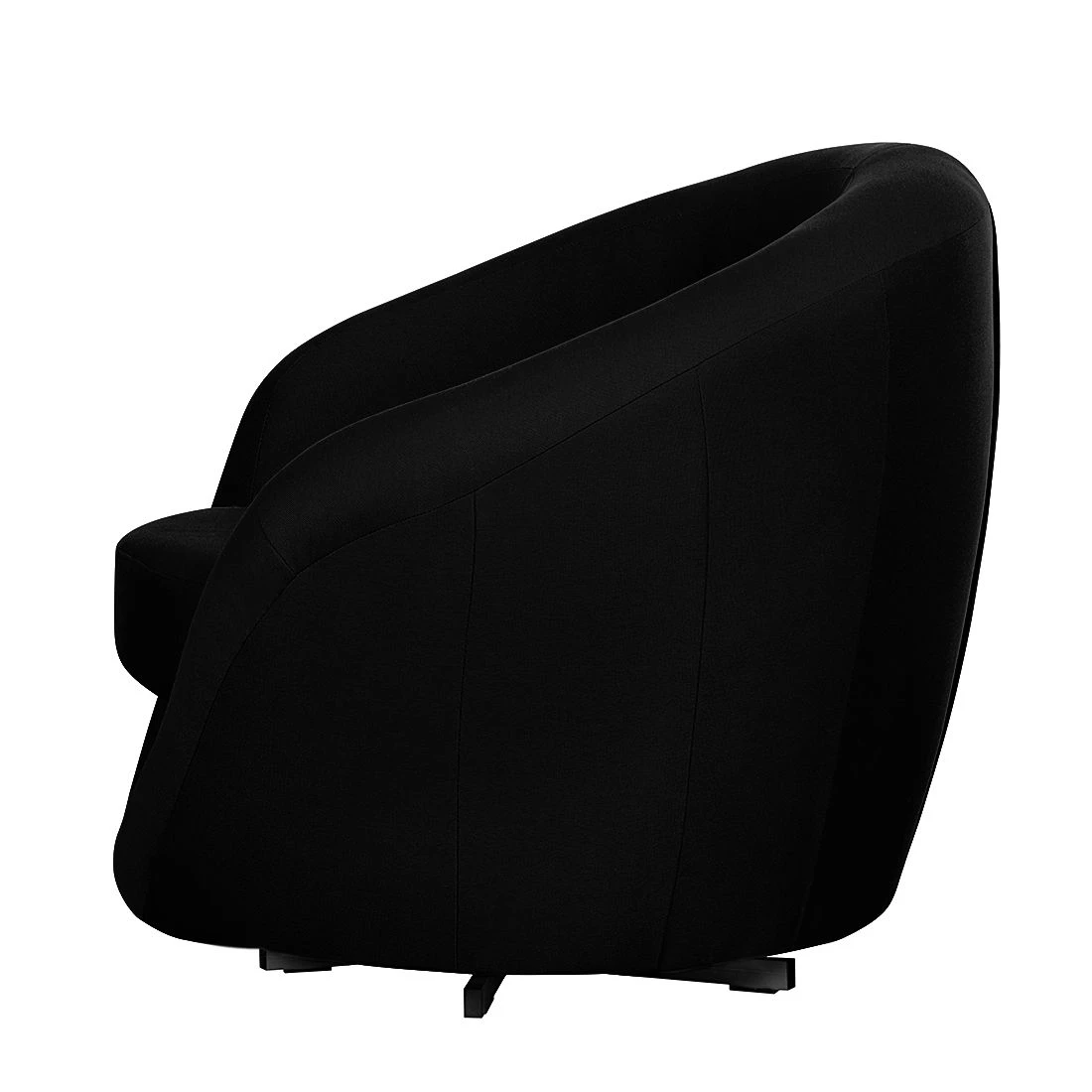 Fredriks Fauteuil Marvin - Tissu noir 6 Fredriks Fauteuil Marvin - Tissu noir – Image 4