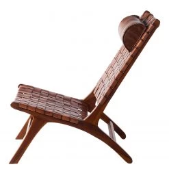 Eva Padberg Collection Fauteuil Bourbourg II - Marron vintage -Pas Cher Fauteuils Magasin esszimmerstuhl pilliga echtleder teak massiv 4697452