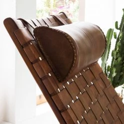 Eva Padberg Collection Fauteuil Bourbourg II - Marron vintage -Pas Cher Fauteuils Magasin esszimmerstuhl pilliga echtleder teak massiv 4702612