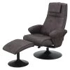 Modoform Fauteuil de relaxation De Witt - Microfibre - Gris marron - Gris marron -Pas Cher Fauteuils Magasin femo partnertage 2017 01 02 2017 4399828
