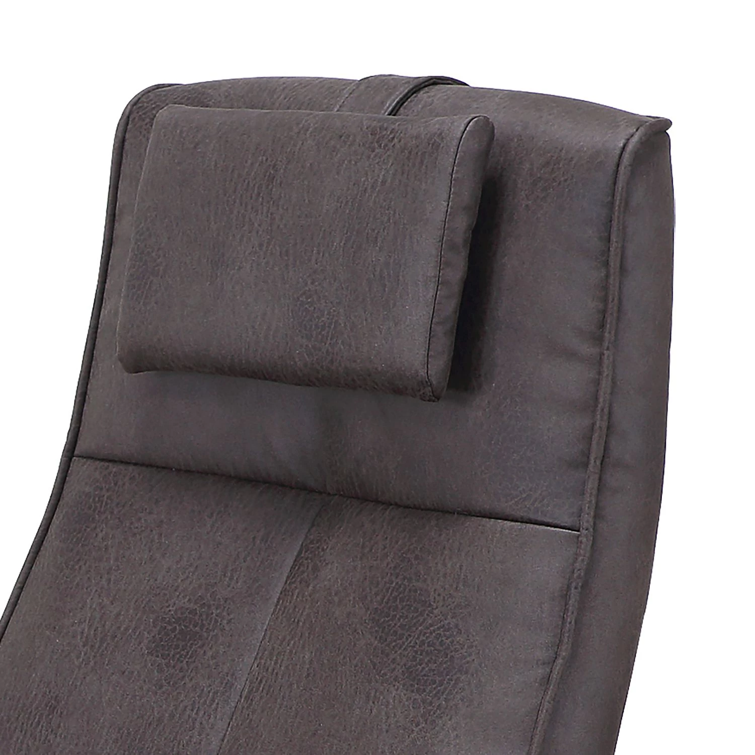 Modoform Fauteuil de relaxation De Witt - Microfibre - Gris marron - Gris marron 5 Modoform Fauteuil de relaxation De Witt - Microfibre - Gris marron - Gris marron – Image 3