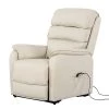 Modoform Fauteuil TV Charly - Imitation cuir - Crème -Pas Cher Fauteuils Magasin fernsehsessel charly mit aufstehfunktion kunstleder creme 939054