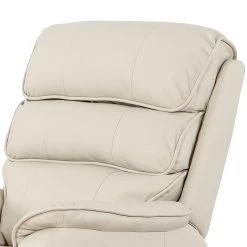 Modoform Fauteuil TV Charly - Imitation cuir - Crème -Pas Cher Fauteuils Magasin fernsehsessel charly mit aufstehfunktion kunstleder creme 939058