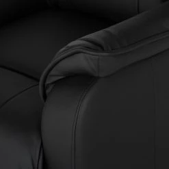 Modoform Fauteuil TV Charly - Imitation cuir - Noir -Pas Cher Fauteuils Magasin fernsehsessel charly mit aufstehfunktion kunstleder schwarz 3203785