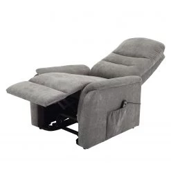 Modoform Fauteuil TV Coroma - Microfibre - Gris -Pas Cher Fauteuils Magasin fernsehsessel coroma microfaser grau 5122860