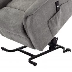 Modoform Fauteuil TV Coroma - Microfibre - Gris -Pas Cher Fauteuils Magasin fernsehsessel coroma microfaser grau 5122872