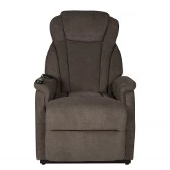 Duo Collection Fauteuil TV Toronto XXL - Microfibre - Marron - Marron -Pas Cher Fauteuils Magasin fernsehsessel jarvie microfaser braun 5078360