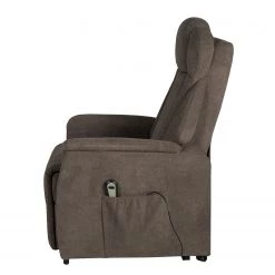 Duo Collection Fauteuil TV Toronto XXL - Microfibre - Marron - Marron -Pas Cher Fauteuils Magasin fernsehsessel jarvie microfaser braun 5078364