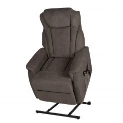 Duo Collection Fauteuil TV Toronto XXL - Microfibre - Marron - Marron -Pas Cher Fauteuils Magasin fernsehsessel jarvie microfaser braun 5078372