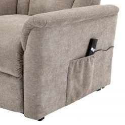 Modoform Fauteuil TV Navia - Microfibre - Sahara -Pas Cher Fauteuils Magasin fernsehsessel navia microfaser sahara 5122836