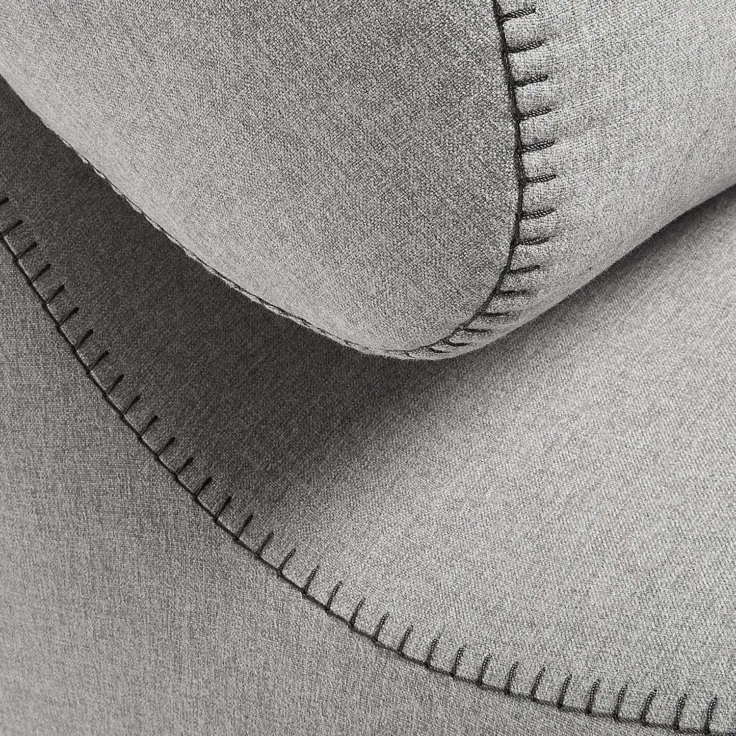 Fredriks Fauteuil Coppull Tissu - Gris clair 10 Fredriks Fauteuil Coppull Tissu - Gris clair – Image 8