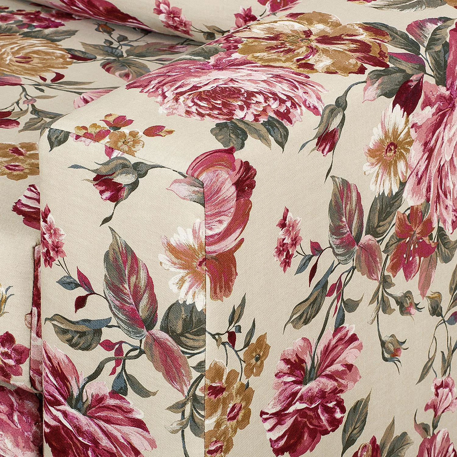 Mooved Fauteuil convertible Latina XII - Matière tissée - Beige / Rouge 14 Mooved Fauteuil convertible Latina XII - Matière tissée - Beige / Rouge – Image 12