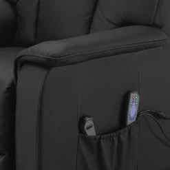 Modoform Fauteuil massant Cubillo - Cuir véritable - Noir 14 Modoform Fauteuil massant Cubillo - Cuir véritable - Noir -Pas Cher Fauteuils Magasin massagesessel cubillo echtleder schwarz 4146628