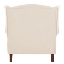 Maison Belfort Fauteuil à oreilles Sofia - Tissu beige -Pas Cher Fauteuils Magasin ohrensessel colmar xl webstoff beige 4830208