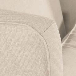 Maison Belfort Fauteuil à oreilles Sofia - Tissu beige -Pas Cher Fauteuils Magasin ohrensessel colmar xl webstoff beige 4830228