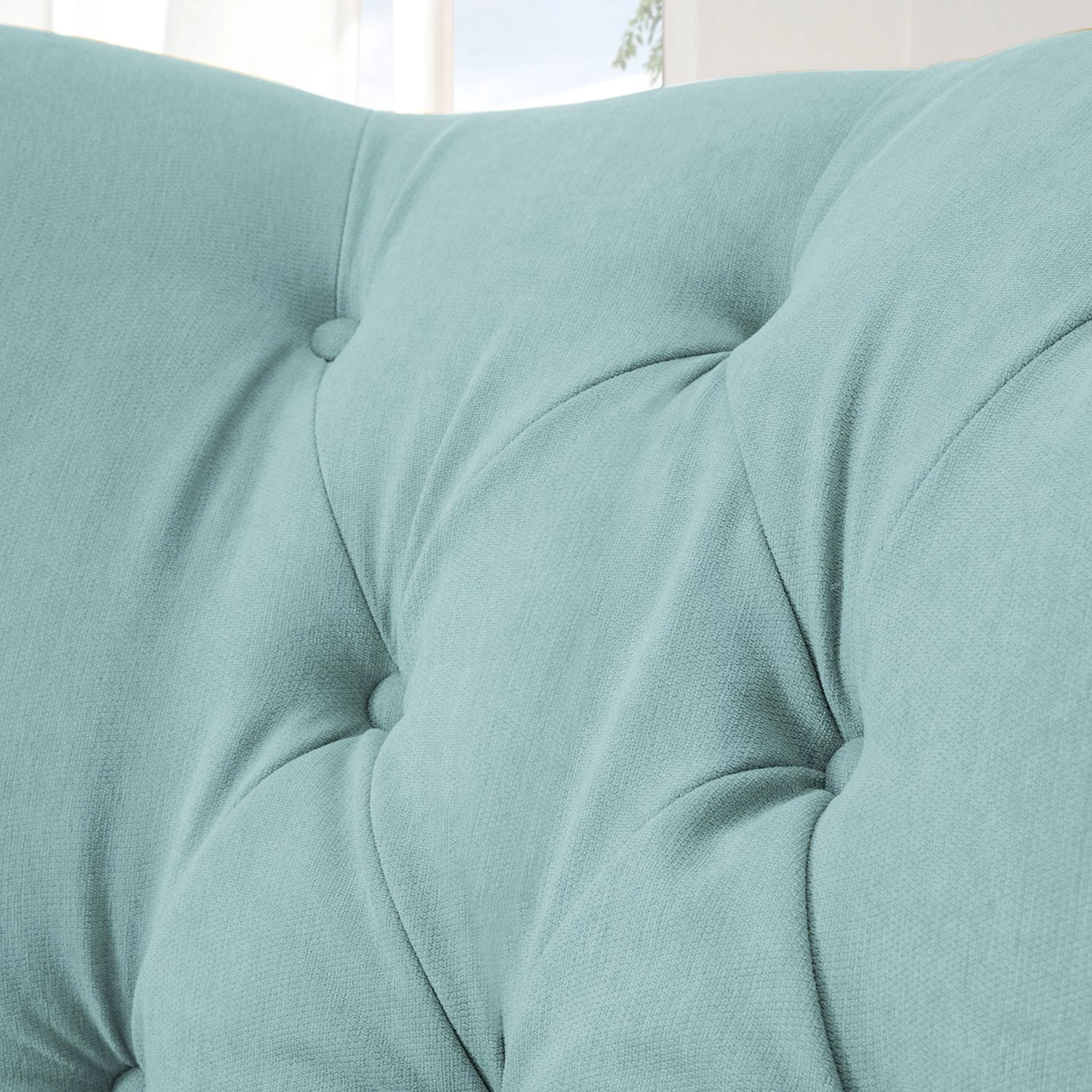 Norrwood Fauteuil à oreilles Feliz - Bleu acier 9 Norrwood Fauteuil à oreilles Feliz - Bleu acier – Image 7