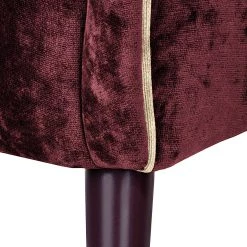 Red Living Fauteuil à oreilles Madame Lebon Velours - rouge bourgogne 18 Red Living Fauteuil à oreilles Madame Lebon Velours - rouge bourgogne -Pas Cher Fauteuils Magasin ohrensessel humphrey samtstoff burgundy 382876