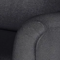 Mørteens Fauteuil à oreilles Josslyn - Sans repose-pieds -Pas Cher Fauteuils Magasin ohrensessel josslyn webstoff dunkelgrau 464538