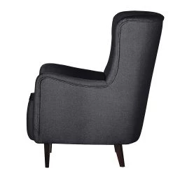 Mørteens Fauteuil à oreilles Josslyn - Sans repose-pieds -Pas Cher Fauteuils Magasin ohrensessel josslyn webstoff dunkelgrau 464548