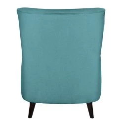 Mørteens Fauteuil à oreilles Josslyn - Tissu pétrole -Pas Cher Fauteuils Magasin ohrensessel josslyn webstoff petrol 453474