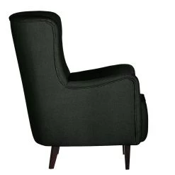 Mørteens Fauteuil à oreilles Josslyn - Tissu noir -Pas Cher Fauteuils Magasin ohrensessel josslyn webstoff schwarz 453357