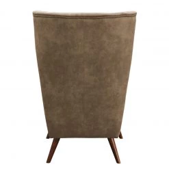 Mørteens Fauteuil à oreilles Madame Lebon II - Latte macchiatto -Pas Cher Fauteuils Magasin ohrensessel madame lebon ii microfaser latte macchiato 4263584