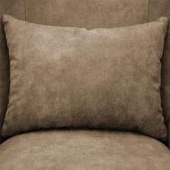 Mørteens Fauteuil à oreilles Madame Lebon II - Latte macchiatto -Pas Cher Fauteuils Magasin ohrensessel madame lebon ii microfaser latte macchiato 4263588