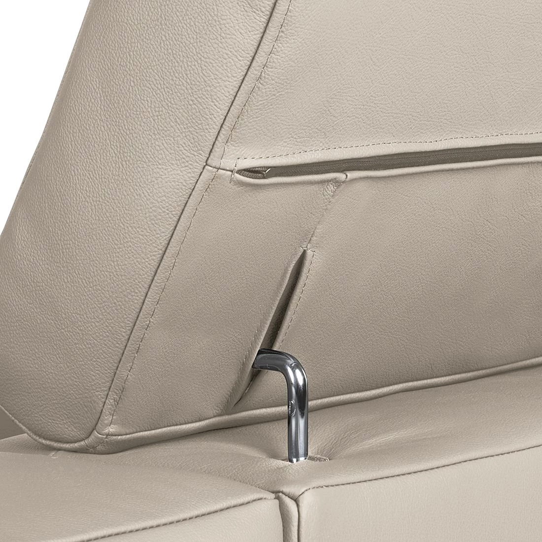 Loftscape Fauteuil Varberg - Cuir véritable taupe 15 Loftscape Fauteuil Varberg - Cuir véritable taupe – Image 13