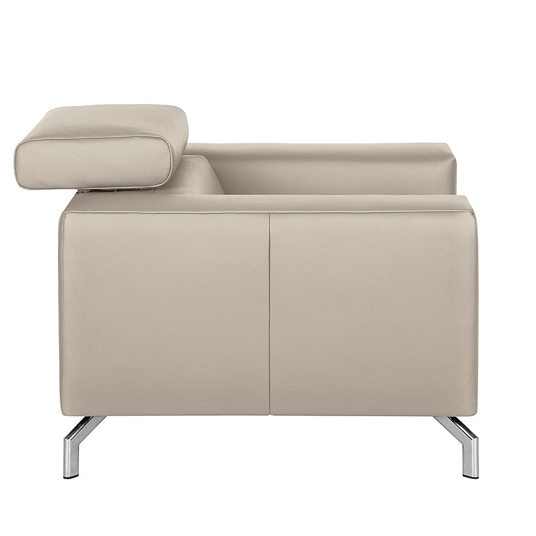 Loftscape Fauteuil Varberg XXL - Cuir véritable taupe 7 Loftscape Fauteuil Varberg XXL - Cuir véritable taupe – Image 5