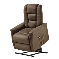 Modoform Fauteuil de relaxation Glein - Microfibre - Marron -Pas Cher Fauteuils Magasin relaxesessel glein microfaser mittelbraun 4471872