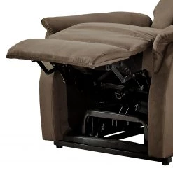 Modoform Fauteuil de relaxation Glein - Microfibre - Marron -Pas Cher Fauteuils Magasin relaxesessel glein microfaser mittelbraun 4471884