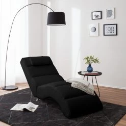Fredriks Chaise longue de relaxation Califfo - Cuir synthétique noir -Pas Cher Fauteuils Magasin relaxliege califfo kunstleder schwarz 4904820