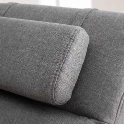 Fredriks Chaise longue de relaxation Califfo - Tissu gris -Pas Cher Fauteuils Magasin relaxliege califfo strukturstoff grau 4760452