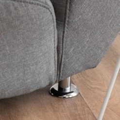 Fredriks Chaise longue de relaxation Califfo - Tissu gris -Pas Cher Fauteuils Magasin relaxliege califfo strukturstoff grau 4760456