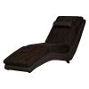 Roomscape Chaise longue de relaxation Carson - Cuir synthétique mocca / Tissu structuré marron 1 Roomscape Chaise longue de relaxation Carson - Cuir synthétique mocca / Tissu structuré marron -Pas Cher Fauteuils Magasin relaxliege carson kunstleder mocca strukturstoff braun 459526