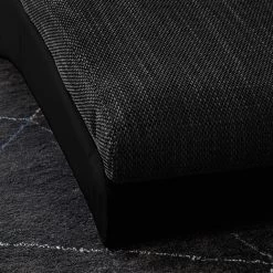 Roomscape Chaise longue de relaxation Carson - Cuir synthétique / Tissu structuré noir -Pas Cher Fauteuils Magasin relaxliege carson kunstleder strukturstoff schwarz 4905256