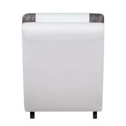 Roomscape Chaise longue de relaxation Carson - Cuir synthétique blanc / Tissu structuré gris clair -Pas Cher Fauteuils Magasin relaxliege carson kunstleder weiss strukturstoff hellgrau 388177